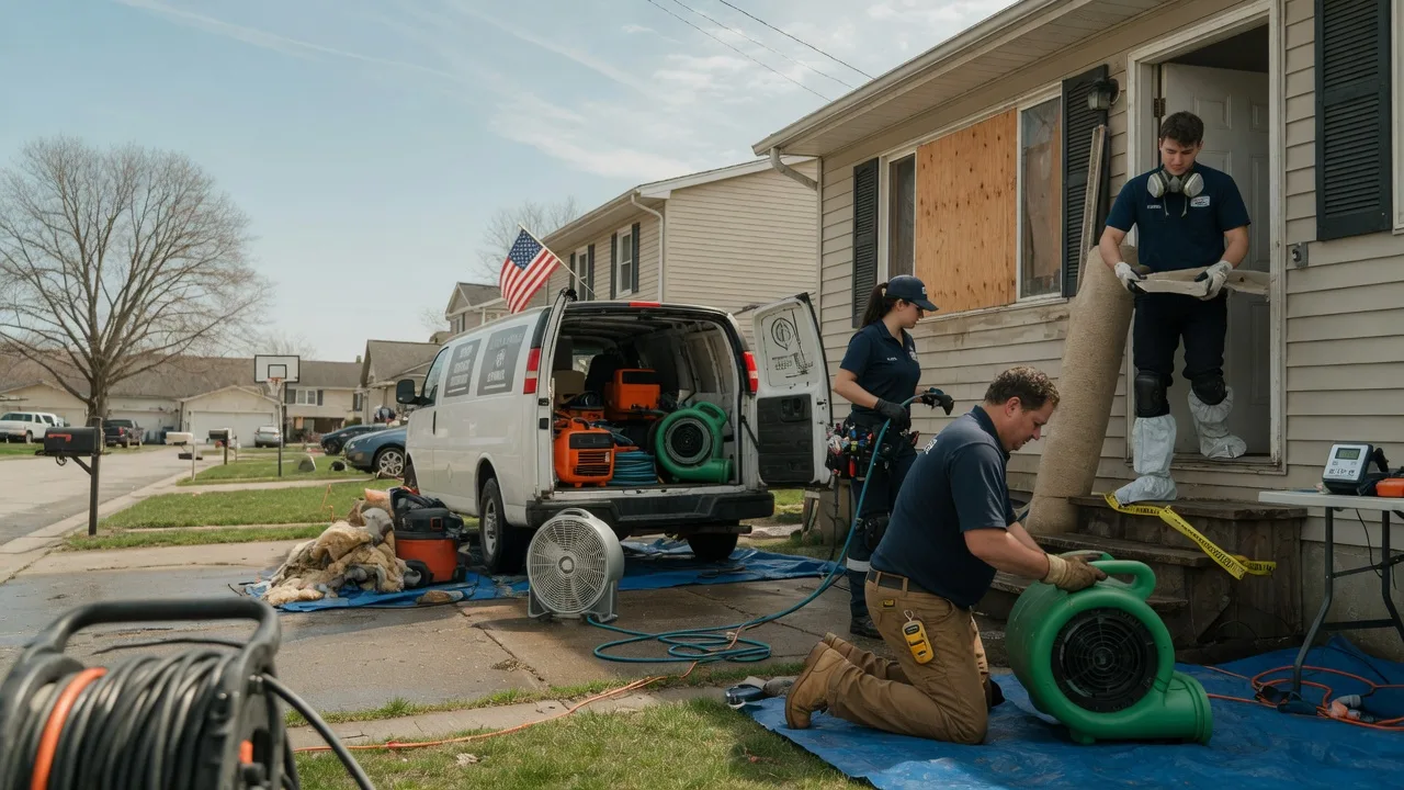 Water Damage Restoration in Fleming, PA near me